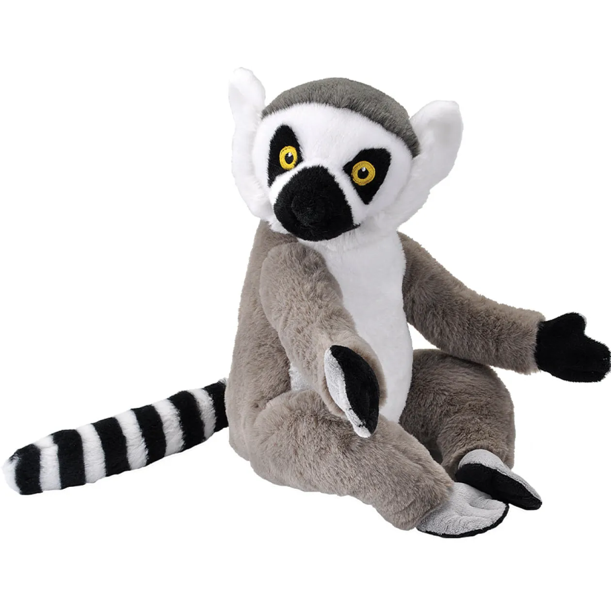 Wild Republic Ring Tailed Lemur Stuffed Animal - 12" Store