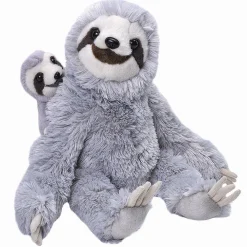 Wild Republic Sloth - Mom & Baby 12" Outlet