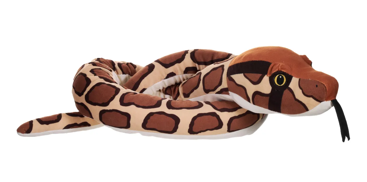 Wild Republic Snakesss Eco Burmese Python Stuffed Animal - 54" Best Sale