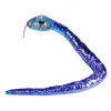 Wild Republic Teal Sequin Snake Stuffed Animal - 54" Shop