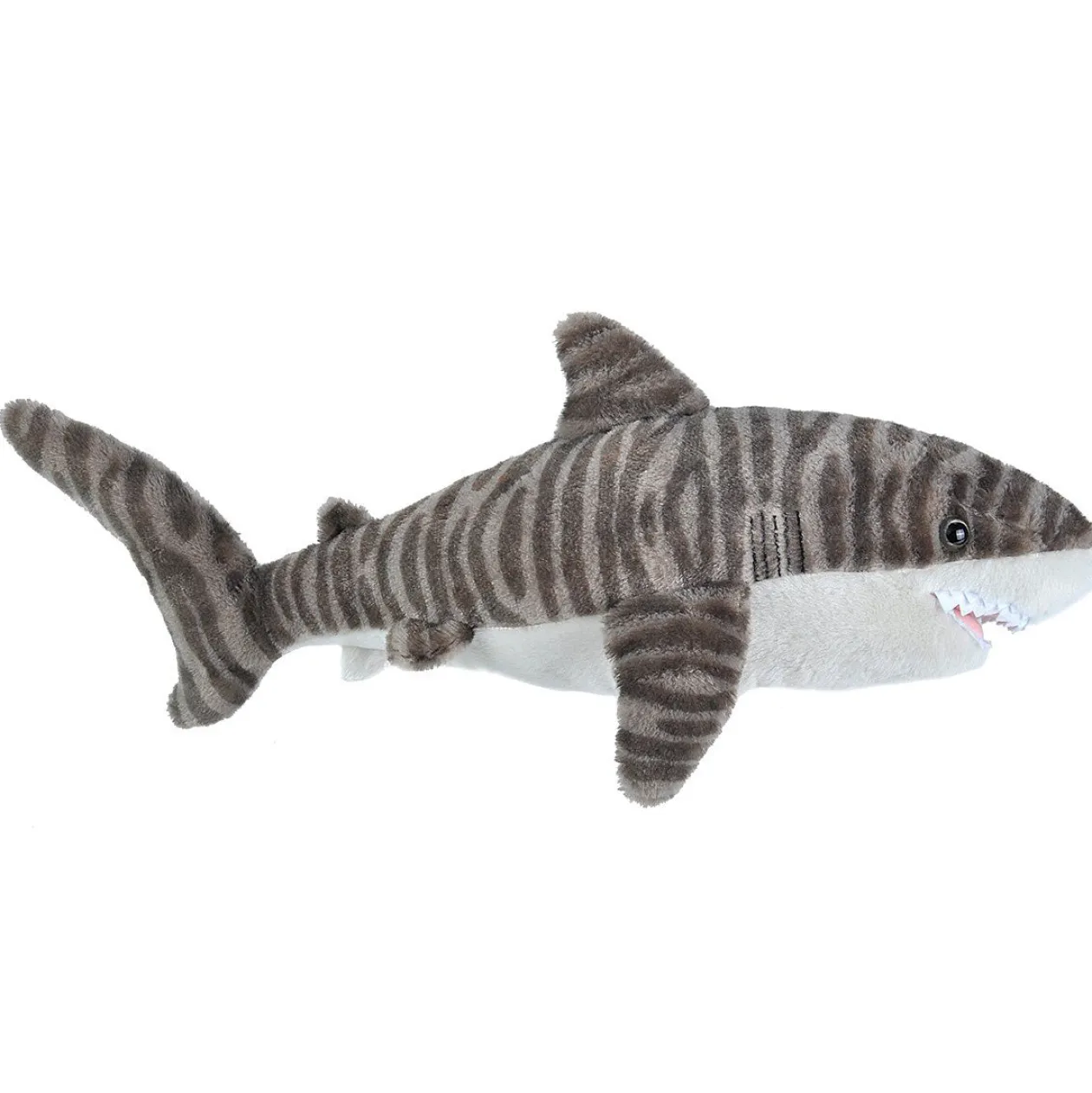 Wild Republic Tiger Shark Stuffed Animal - 15" Hot