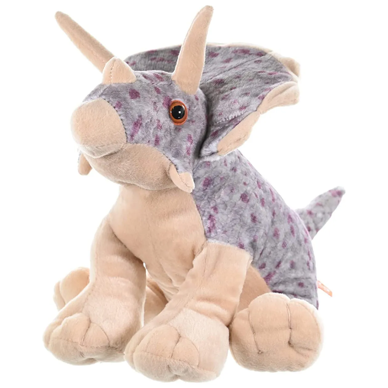 Wild Republic Triceratops Stuffed Animal - 12" Cheap