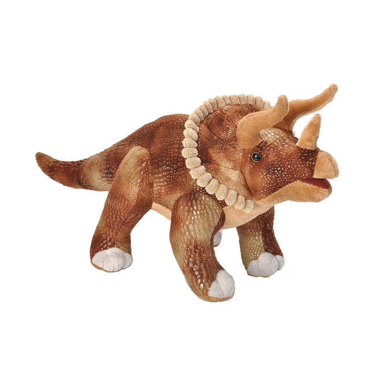Wild Republic Triceratops Stuffed Animal - 17" Clearance