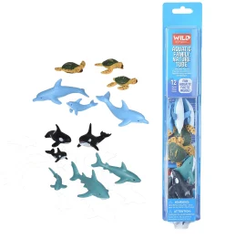 Wild Republic Tube of Ocean Family Figurines Outlet