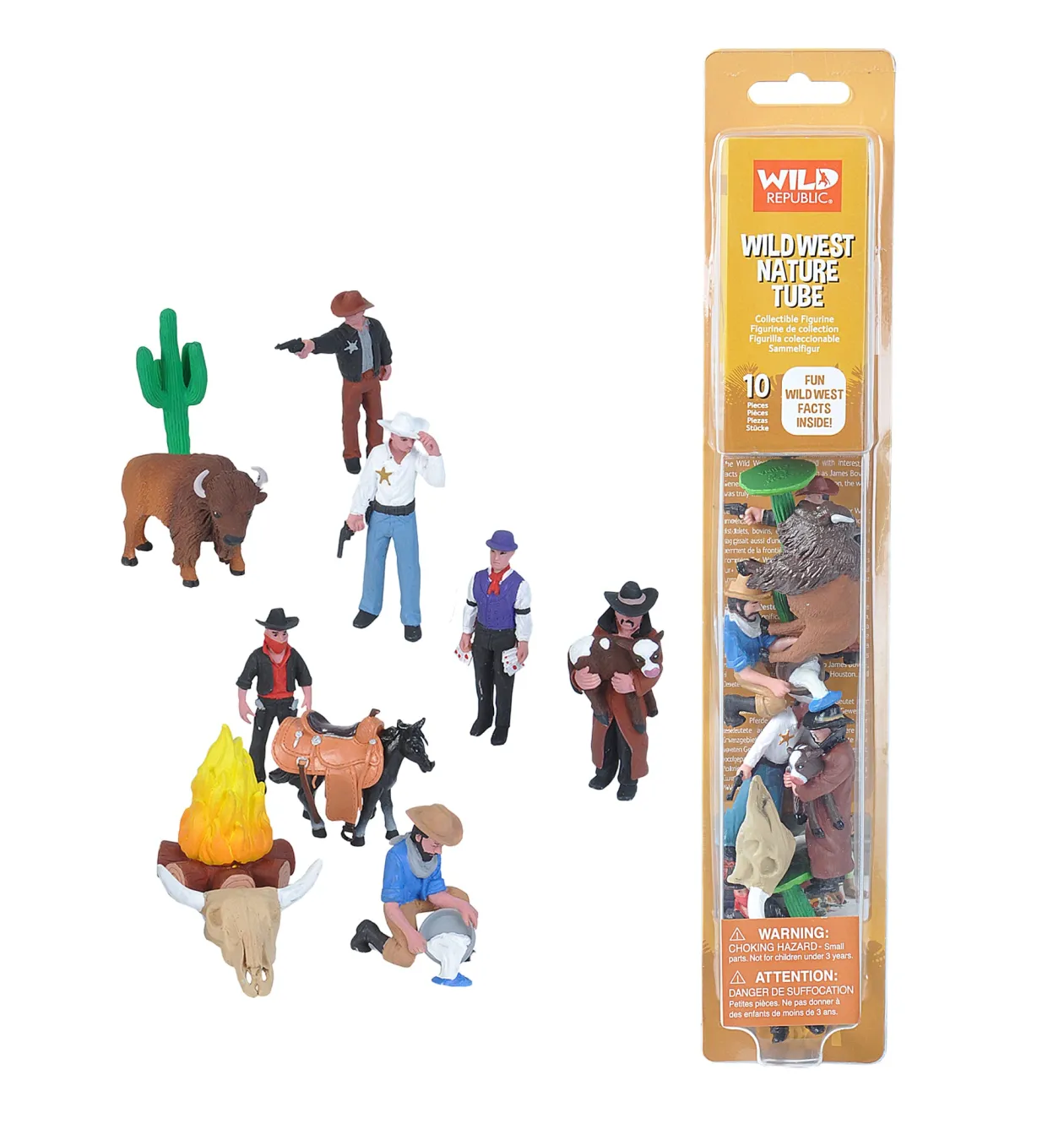 Wild Republic Tube of Wild West Figurines Outlet