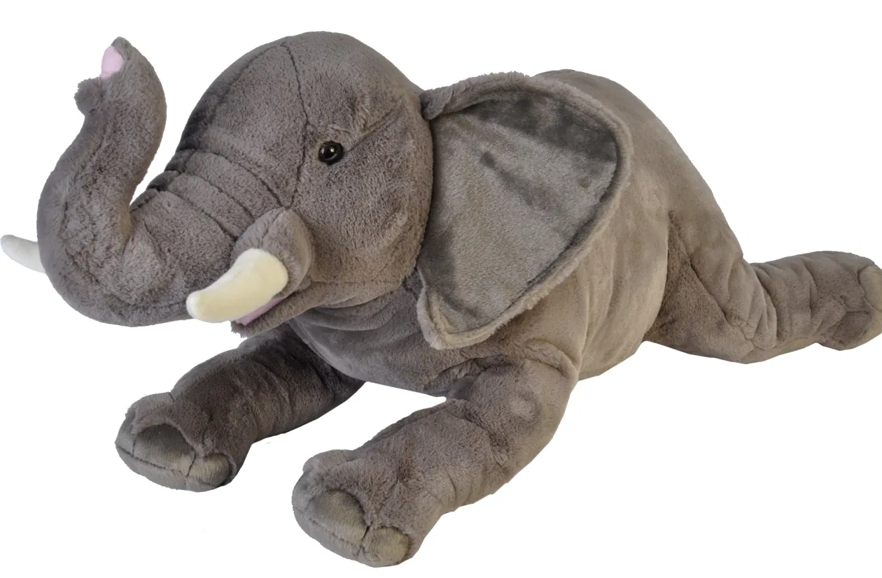 Wild Republic Jumbo African Elephant Stuffed Animal - 30" Shop